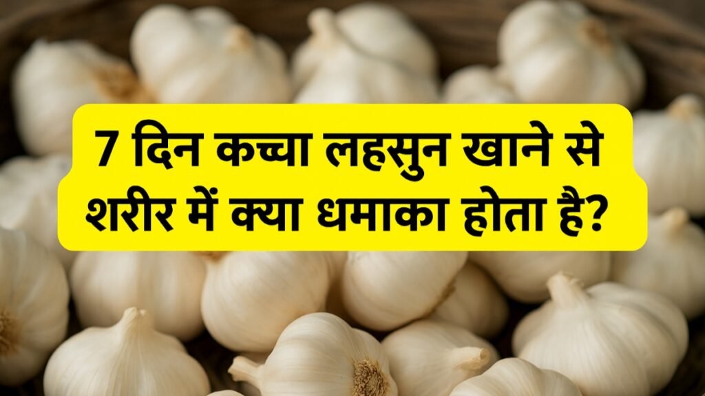 कच्चा लहसुन
