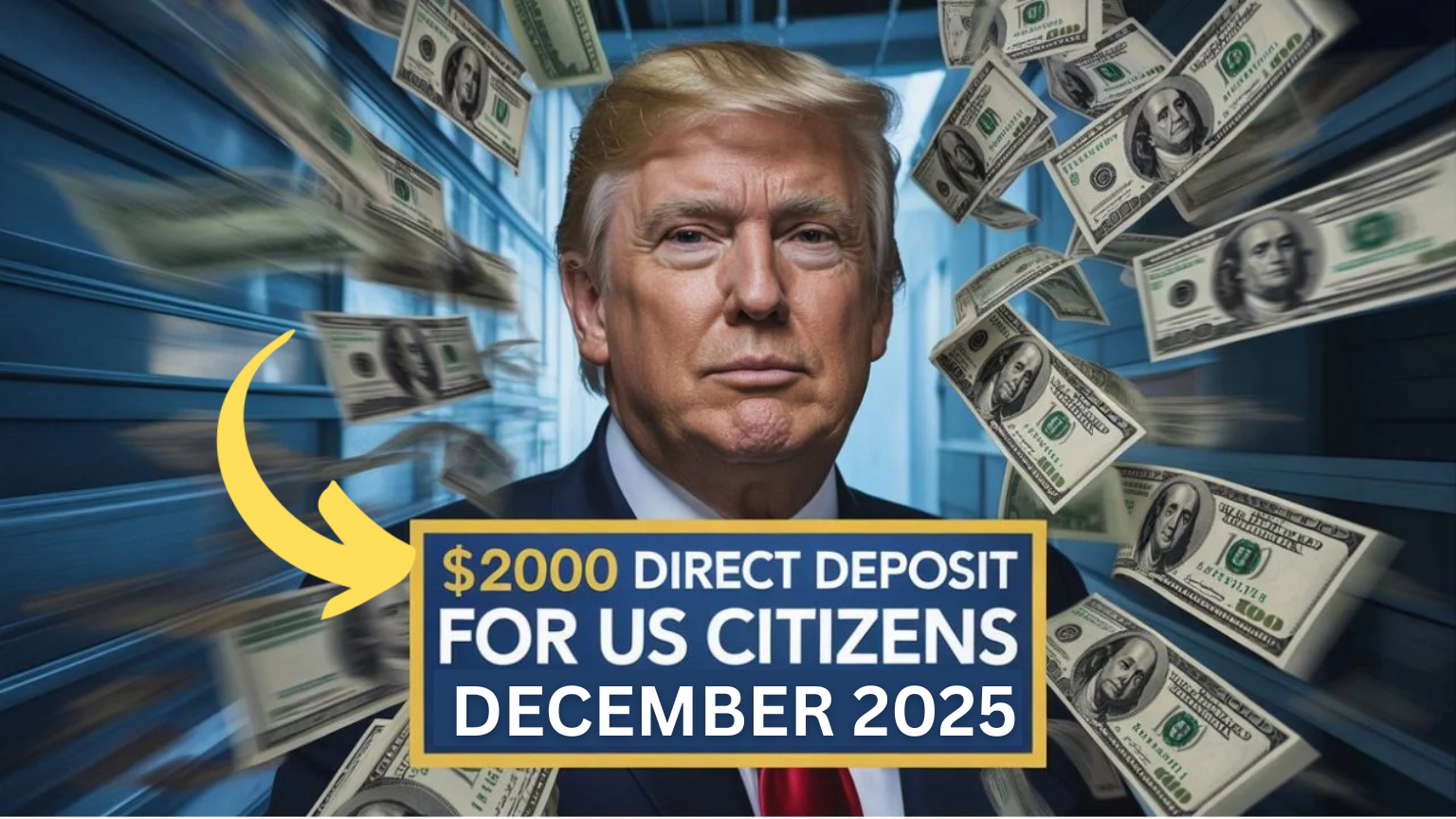 $2,000 Direct Deposit for U.S. Citizens in December 2025 – Eligibility, Payment Dates & IRS Instructions